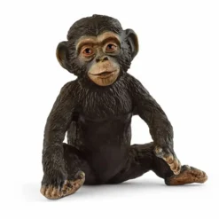Figurine jeune Chimpanzé Schleich® - 4,1 x 4,5 x 3 cm