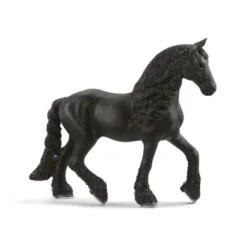 Figurine Jument Frison plastique 12,6x3,4x11 cm à partir de 5 ans