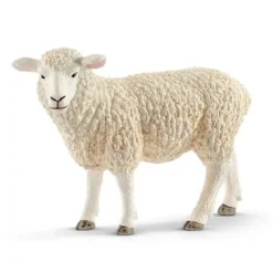 Figurine Mouton plastique 8 x 3 x 7 cm à partir de 5 ans