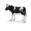 Figurine Veau Holstein Série Animaux de la ferme 7,5x3,8x5 cm