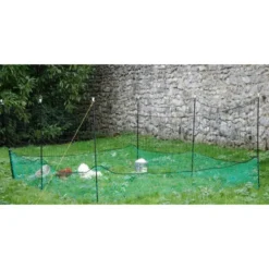 Filet-enclos pour poules grand modèle H 125 cm x 21 m