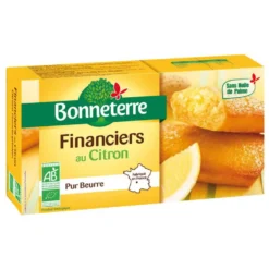 Financiers au citron pur beurre 150 g