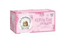 Fleur'thé jasmin bio Les 2 Marmottes - 60 g
