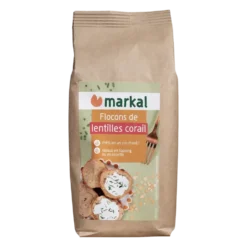 Flocons de lentille corail bio Markal - 350 g