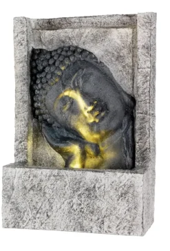 Fontaine bouddha à LED Kaemingk - 13,5 x 28 x 40 cm