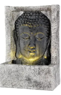 Fontaine bouddha à LED Kaemingk - 13,5 x 28 x 40 cm