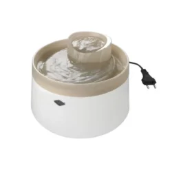 Fontaine à eau Cascade beige - 1,5 L