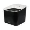 Fontaine à eau pour chat coloris noir et blanc en plastique Manoa - 3 L