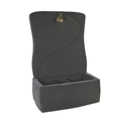 Fontaine murale en pierre reconstituée coloris anthracite Hairie Grandon - 100 cm