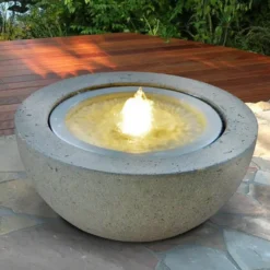 Fontaine Villa Fontania en Demi-sphère avec LED