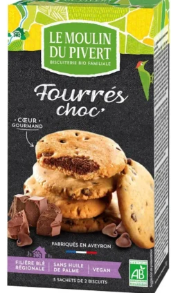 Fourré choc bio 175 g LE MOULIN DU PIVERT