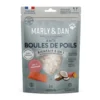 Friandises pour chat tendres bouchées boules de poils Marly & Dan - 40 g