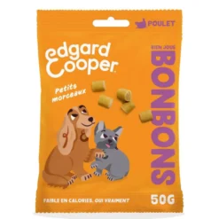 Friandises pour chien adulte au poulet petits morceaux sans céréales Edgard & Cooper Bonbons - 50 g
