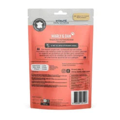 Friandises pour chien 100 % saumon Marly & Dan Vitalité - 50g