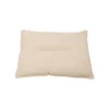 Galette de chaise bistrot coloris beige en coton - 38 x 28 cm
