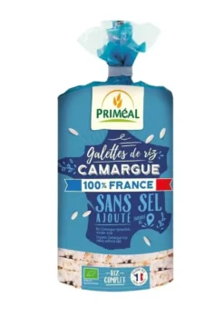 Galettes de riz de Camargue sans sel 130 g PRIMEAL