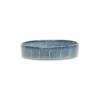 Gamelle pour chat en grès coloris gris avec rayures Reactive Glaze Scruffs - 13 x 13 x 3 cm