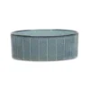 Gamelle pour chien en grès coloris gris avec rayures Reactive Glaze Scruffs - 19 x 19 x 8 cm