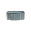 Gamelle pour chien en grès coloris gris avec rayures Reactive Glaze Scruffs - 13 x 13 x 5 cm