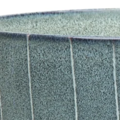 Gamelle pour chien en grès coloris gris avec rayures Reactive Glaze Scruffs - 13 x 13 x 5 cm