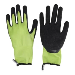 Gant Agrip coloris vert anis en polyester certifié GRS Blackfox - taille 9