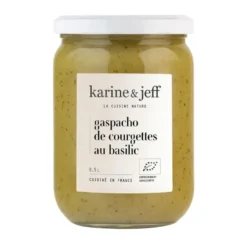 Gaspacho de courgettes et basilic bio Bonh- k&j - 50 cl