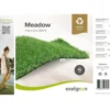 Gazon synthétique vert 40 mm recyclable en rouleau Exelgreen Meadow - 2 x 3 m