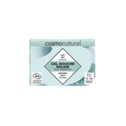 Gel douche solide bio Cosmo Naturel lait - 85 g