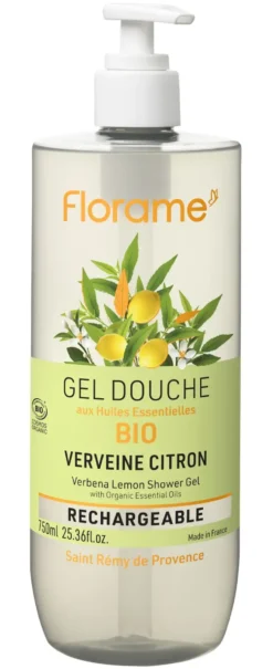 Gel douche verveine citron Florame - 750 ml