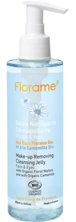 Gelée nettoyante démaquillante Florame gamme nettoyante - 200 ml