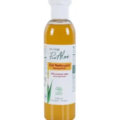 Gel nettoyant bio à l’aloe vera en flacon de 250 ml