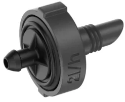 Goutteur fin de ligne régulateur de pression coloris noir boîte de 15 Gardena - 2 L/H
