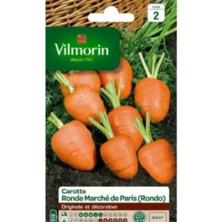Graines de carotte ronde marché de Paris Vilmorin - graines à semer