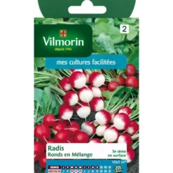 Graines de radis rond en mélange Vilmorin - graines à semer