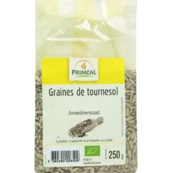 Graines de tournesol bio en sachet de 250 g