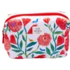 Grande trousse matelassée Cartesdart Pivoines - 24 x 17 cm
