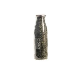 Granulat vert olive de 2 à 3 mm en bouteille de 500 ml