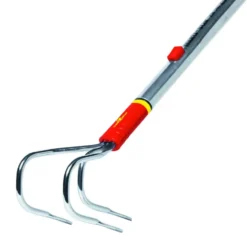 Griffe 3 dents coloris métal 9 cm