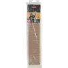 Griffoir mural à fixer en contreplaqué beige et chanvre - 12 x 2,5 x 56 cm