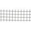 Grillage Fensanet Maille 0,64x0,64 cm Fer galvanisé Gris L2,5 m x H50 cm