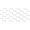 Grillage Galvanex maille hexagonale 1,9 cm Métal galvanisé Gris L5 m x H100 cm