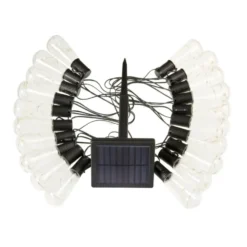 Guirlande DécoBulb 40 LED coloris transparent effet blanc chaud en plastique Smartgarden - 18 m