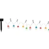 Guirlande solaire Escape de 10 ampoules multicolores à mini LED 180 cm