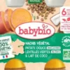 Hachis végétal patate douce des Landes lentilles vertes Baby Bio - 2 x 200 g