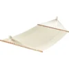 Hamac à barre double en polypropylène écru Jobek Komplice - 300 x 125 cm
