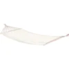 Hamac à barres simple blanc beach 300 x 140 cm