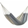 Hamac coloris anthracite taupe en polypropylène Jobek Hamac Kocon - 340 x 140 cm