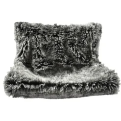 Hamac de radiateur pour chat coloris noir Bobby Poilu Bicolor - 47 x 30 x 25 cm