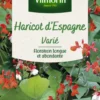 Haricot d'Espagne Varié Vilmorin - graines à semer