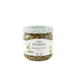 Haricots verts extra fin bio en bocal de 345 g